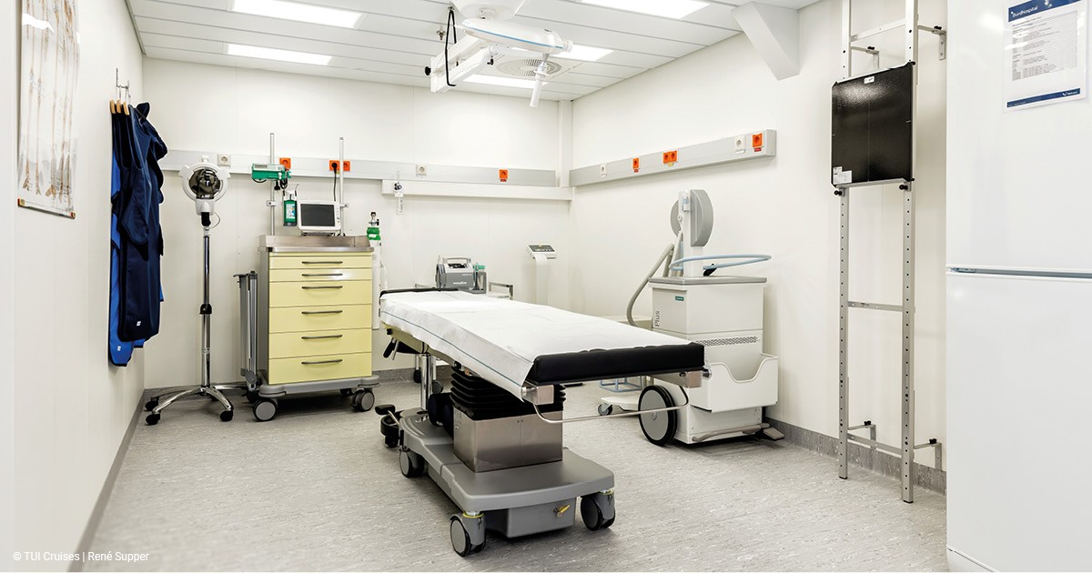 Bordhospital Bild