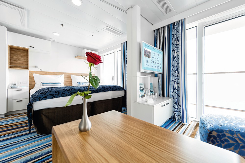 Familienkabine Balkon