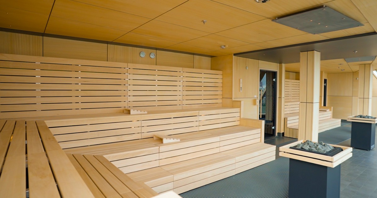 Finnische Sauna Bild
