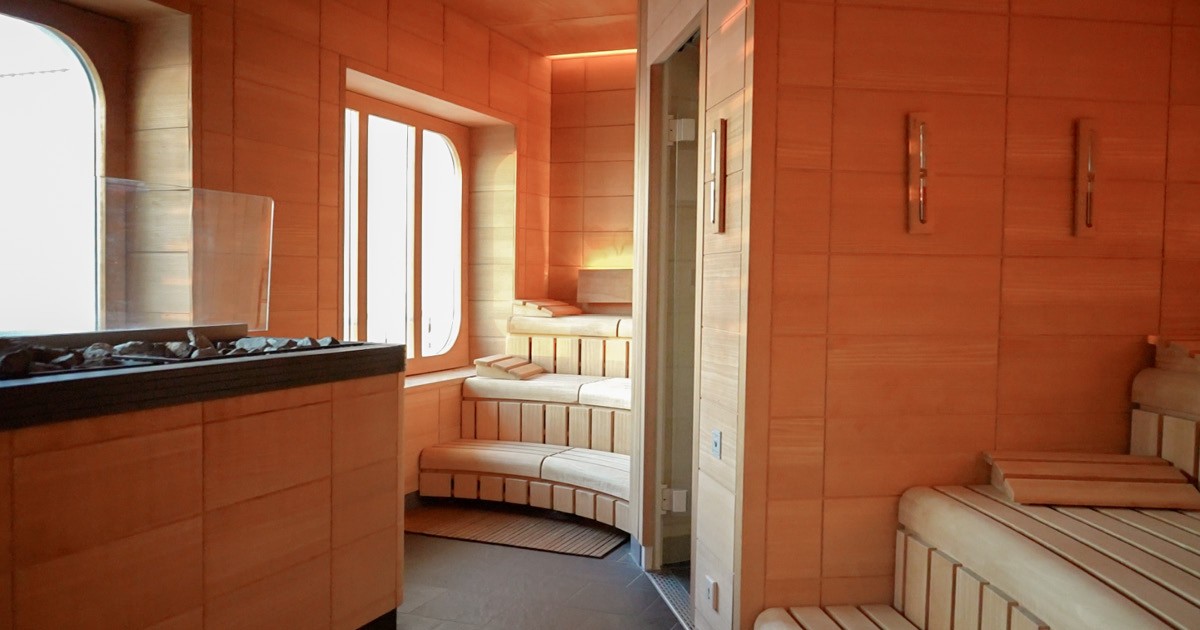 Finnische Sauna Bild