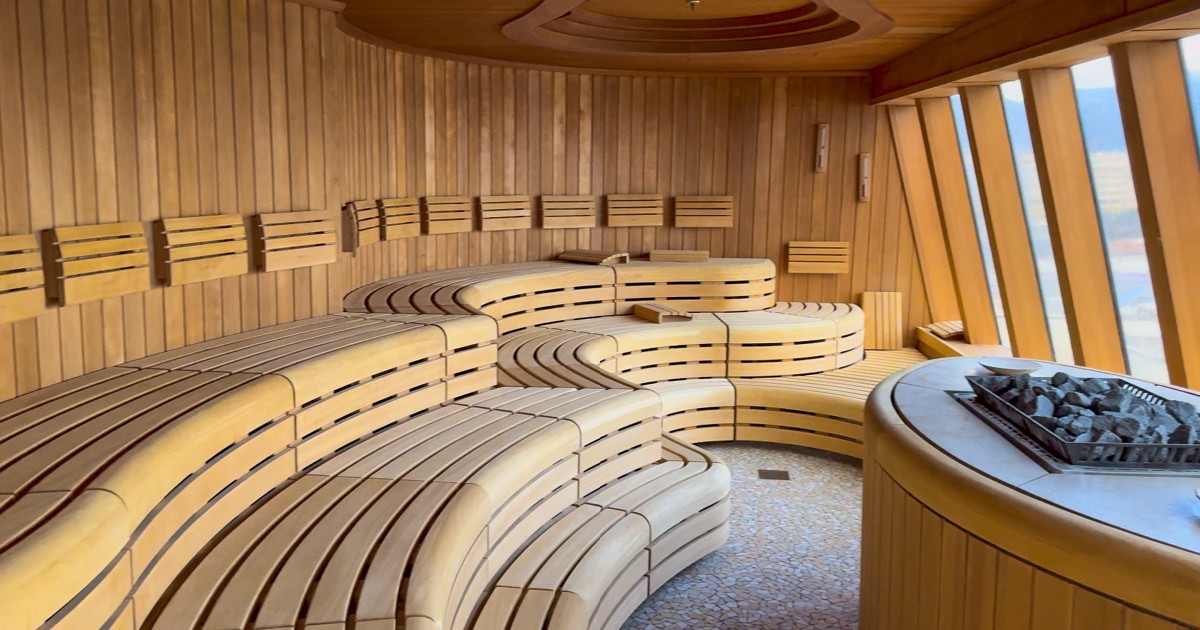 Finnische Sauna Bild