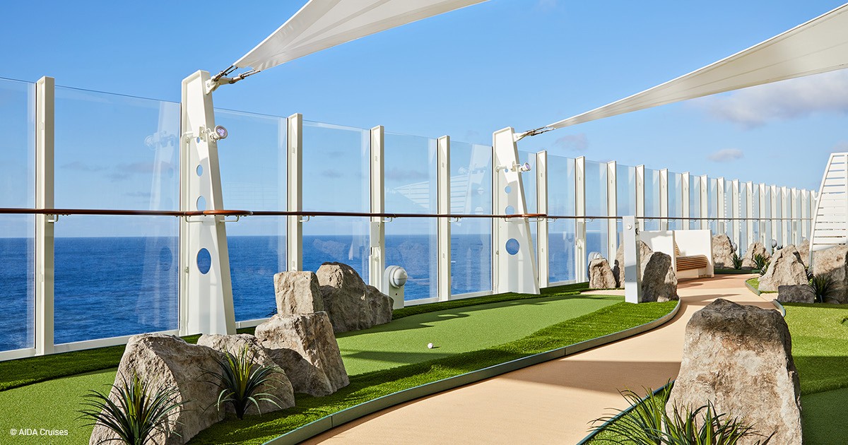 Minigolf Bild